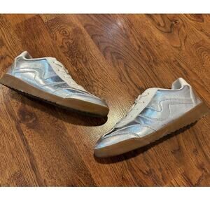 Masseys Women's Serena Fashion Sneakers Silver - Size 9 Street Style